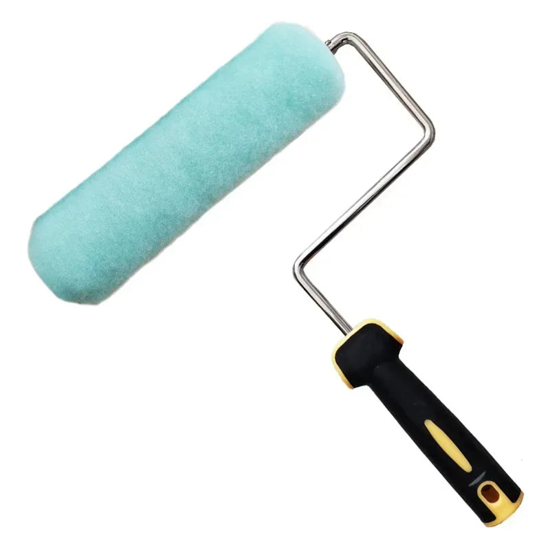 Stock handling 9-inch paint roller brush American wool cover Amazon short wool fine wool roller cover Huade Haojia decoration