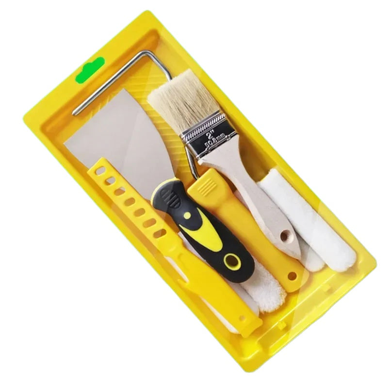 Cross border e-commerce 4-inch roller brush set