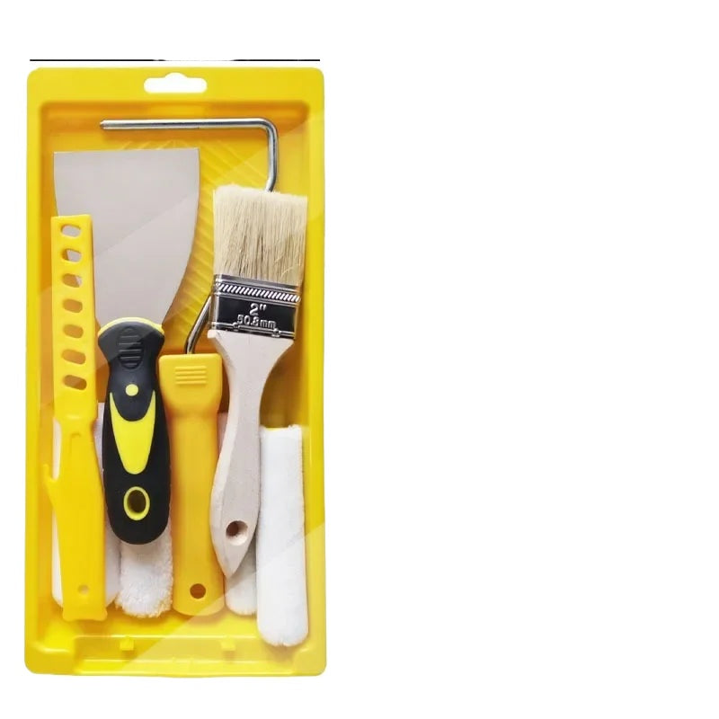 Cross border e-commerce 4-inch roller brush set