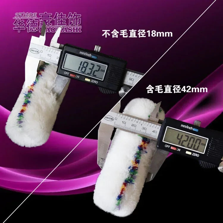4-inch fancy yarn roller brush medium wool