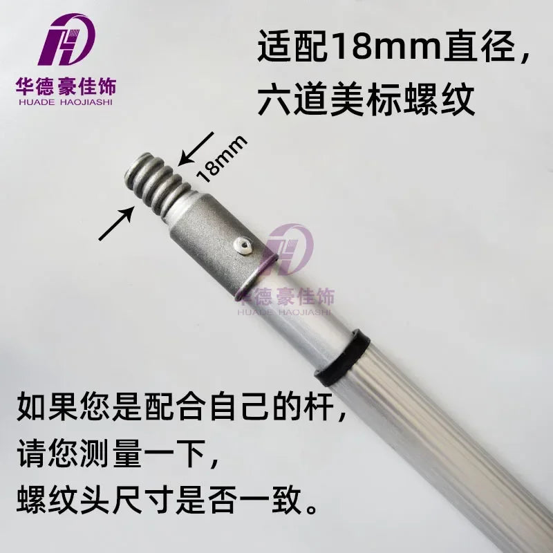 Telescopic pole tower shaped part metal