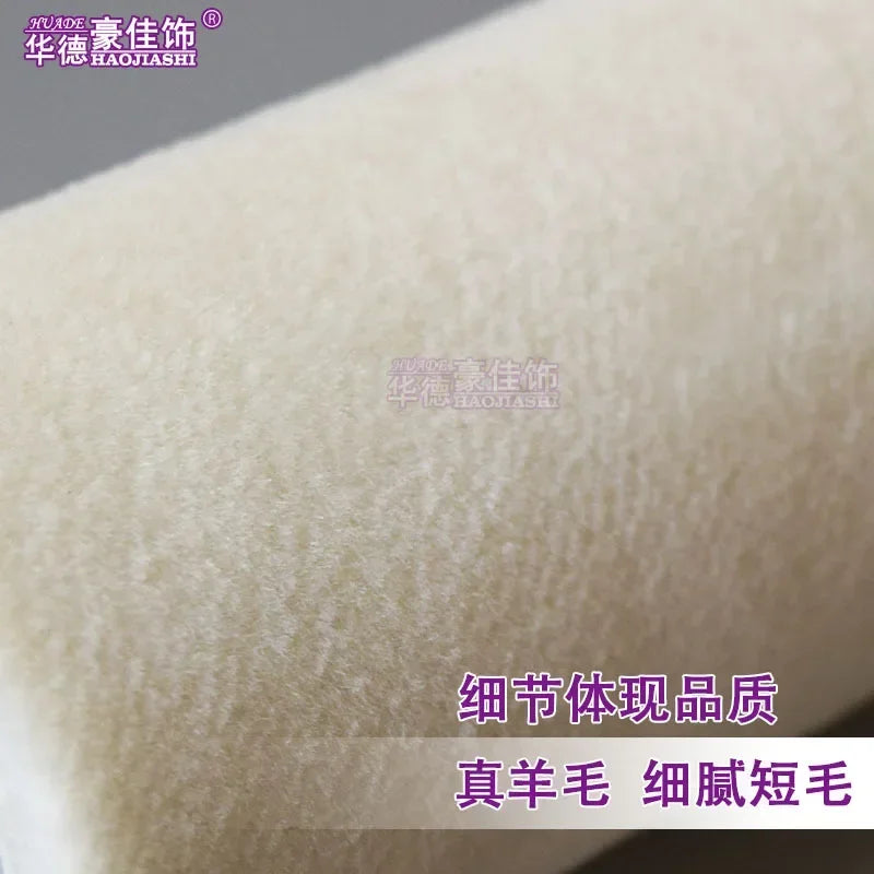 6 inch genuine wool paint roller brush fine hair short hair latex paint brush wall roller 15cm cm Huadehao decoration