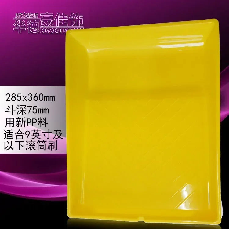 7/8/9/10/11 inch paint tray roller brush plastic tray latex  paint tray holds paint tools