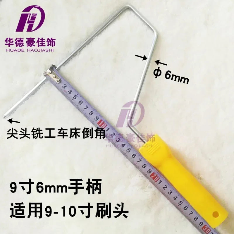 7/8/9/10 inch roller brush handle