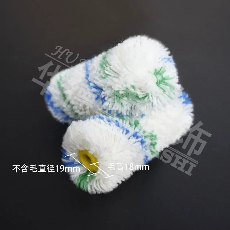 4-inch bold paint roller brush with long hair and coarse hair of 10 cm repair small roller core exported to Korea Huade brush