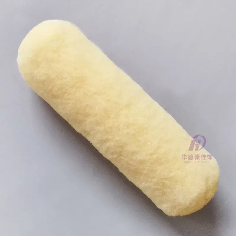 9 inch golden yellow hair American wool